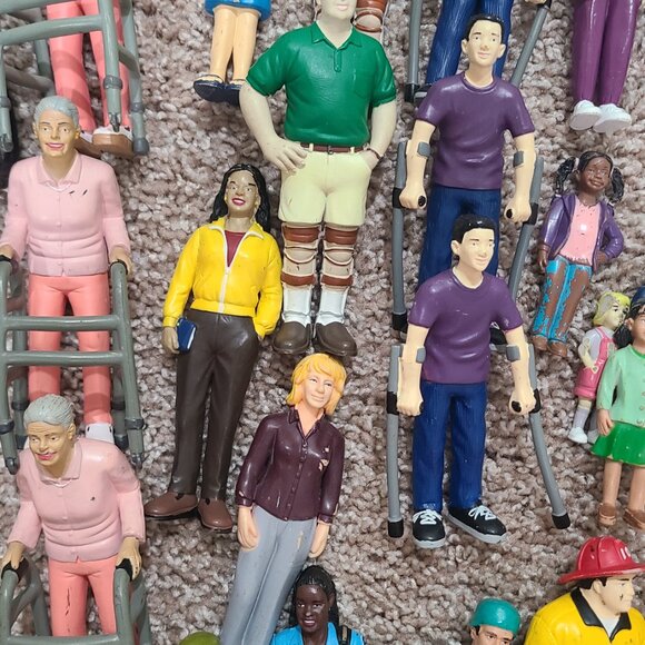 Lakeshore Community Block Play People, People with Differing Abilities, & More! - Picture 5 of 7